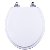 Tampa De Vaso Sanitario Com Amortecedor Convencional Oval Branco Para Bacia Fiori