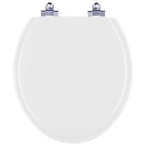 Tampa De Vaso Sanitario Com Amortecedor Flamingo Branco Para Bacia Incepa