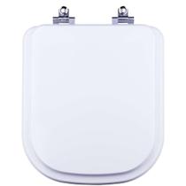 Tampa De Vaso Sanitario Com Amortecedor Quadra Branco Para Bacia Deca