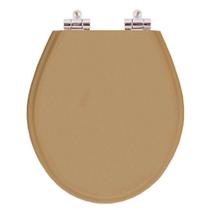 Tampa de Vaso Sanitário com Amortecedor Ravena Bege Castor para bacia Deca