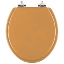Tampa de Vaso Sanitário com Amortecedor Saveiro Amarelo Terra para vaso Celite Tampa de Vaso Sanitário com Amortecedor Saveiro Amarelo Terra para vaso Celite