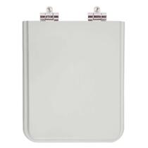 Tampa de Vaso Sanitário com Amortecedor Square Cinza Platina para vaso Incepa