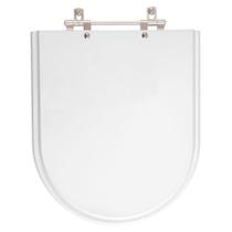 Tampa de Vaso Sanitário com Amortecedor Vesuvio Branco para vaso Icasa Tampa de Vaso Sanitário com Amortecedor Vesuvio Branco para vaso Icasa