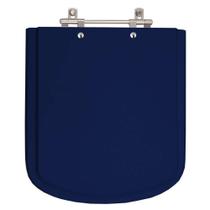 Tampa de Vaso Sanitário Laqueado Bali Navy para louça Incepa