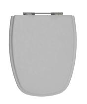 Tampa De Vaso Sanitário Laqueado Monte Carlo Deca Cinza Real