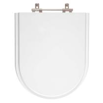 Tampa de Vaso Sanitario Luna Branco Para Bacia Icasa