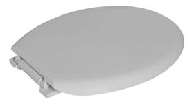 Tampa de Vaso sanitario Oval Talento PP branco super resistente