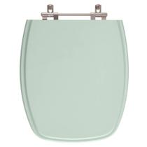 Tampa de Vaso Sanitário Poliéster Primula Plus Verde Claro para bacia Fiori Tampa de Vaso Sanitário Poliéster Primula Plus Verde Claro para bacia Fiori