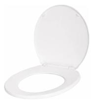 Tampa De Vaso Sanitário Reforçado Cor Branco Redondo 2508 Branco Tampa De Vaso Sanitário Reforçado Cor Branco Redondo 2508 Branco