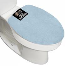 Tampa de vaso sanitário, tampa de assento, GORILLA GRIP, espuma viscoelástica espessa, azul claro Tampa de vaso sanitário, tampa de assento, GORILLA GRIP, espuma viscoelástica espessa, azul claro