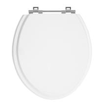 Tampa de Vaso Twister Branco para Marca Hervy em Madeira Laqueada