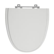 Tampa de Vaso Up Cinza Prata Bacia Celite em Mdf Laqueado
