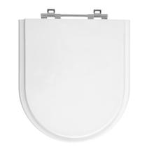 Tampa de Vaso Valentina Branco Tampa para Vaso Hervy Madeira Laqueada