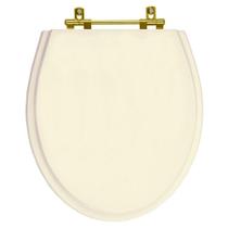 Tampa de Vaso Windsor Creme para bacia Deca Com Ferragem Dourada