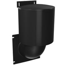 Tampa de ventilação do secador RAEFLOW de 10,2 cm (preta) resistente a UV Tampa de ventilação do secador RAEFLOW de 10,2 cm (preta) resistente a UV