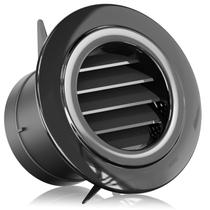 Tampa de ventilação HG Power de plástico ABS de 3" com tela de proteção Tampa de ventilação HG Power de plástico ABS de 3" com tela de proteção