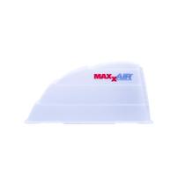 Tampa de ventilação MAXXAIR Maxx I Original para telhado de trailer branca Tampa de ventilação MAXXAIR Maxx I Original para telhado de trailer branca