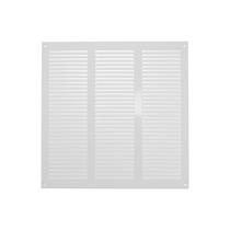 Tampa de ventilação Repa Market White Steel 30 x 30 cm com tela Tampa de ventilação Repa Market White Steel 30 x 30 cm com tela