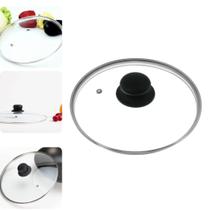 Tampa de Vidro 14 Cm Avulsa Para Panela Caçarola Fervedor