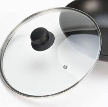 Tampa de Vidro 22 Cm Avulsa Para Panela Caçarola Fervedor