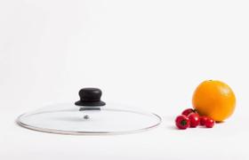 Tampa de Vidro 24 Cm Avulsa Para Panela Caçarola Fervedor