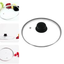 Tampa de Vidro 32 Cm Avulsa Para Panela Frigideira Caçarola Fervedor Tampa de Vidro 32 Cm Avulsa Para Panela Frigideira Caçarola Fervedor
