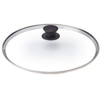 Tampa de vidro Cuisinel 30 cm temperada segura para forno universal