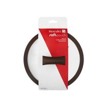 Tampa de Vidro para Frigideira com Silicone Marrom 22 cm - Hercules Tampa de Vidro para Frigideira com Silicone Marrom 22 cm - Hercules