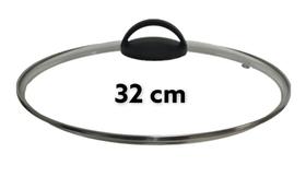 Tampa De Vidro Temperado Avulsa Para Panela 32 Cm