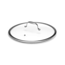 Tampa de vidro temperado Hexclad de 30 cm com ventilação a vapor, lavável na máquina de lavar louça