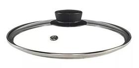 Tampa De Vidro Temperado Nº24 Panela, Frigideira E Caçarola Tampa De Vidro Temperado Nº24 Panela, Frigideira E Caçarola