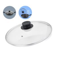 Tampa De Vidro Temperado Ø22cm Avulsa Pomel Para Panela Caçarola Frigideira - 36022 Multiflon