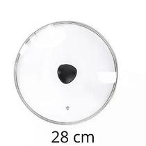 Tampa De Vidro Temperado Para Panela e Frigideira 28 Cm