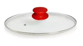 Tampa De Vidro Temperado - Para Panela e Frigideira Premium Avulsa 24-26-28-30-32-36-cm