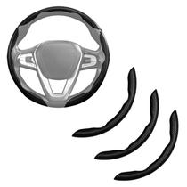 Tampa de volante Aotoyou em fibra de carbono fosca antiderrapante
