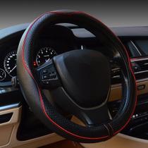 Tampa de volante de carro Rept Antiderrapante Safety preta/vermelha Tampa de volante de carro Rept Antiderrapante Safety preta/vermelha