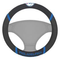 Tampa de volante FANMATS Philadelphia 76ers bordada Tampa de volante FANMATS Philadelphia 76ers bordada