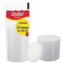 Tampa Descartável Para Copo 550ml e 770ml 25 Un. Tampa Descartável Para Copo 550ml e 770ml 25 Un.