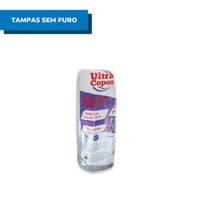 Tampa Descartável PP Copo 770ml Sem Furo 50 Unidades Bebida Agua Refrigerante - Ultra