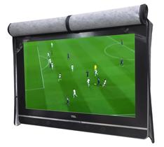 Tampa do aparelho de TV acoveritt Outdoor Resistente a Riscos 50" preta Tampa do aparelho de TV acoveritt Outdoor Resistente a Riscos 50" preta