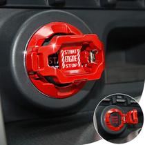 Tampa do botão Push Start Tybasthe Original Design Red