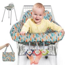 Tampa do carrinho de compras do bebê para bebês - 2 em 1 cadeira alta Co - WDG