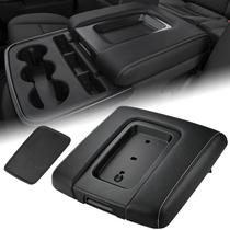 Tampa do console central em couro Dimeani para Chevy, GMC e Cadillac Tampa do console central em couro Dimeani para Chevy, GMC e Cadillac