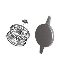 Tampa Do Cubo De Roda Renault Clio - 7701468993 Tampa Do Cubo De Roda Renault Clio - 7701468993