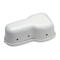 Tampa do motor Wiper Marinco 33025 em plástico ABS branco