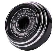 Tampa do oleo aluminio universal m24 x 2 preto evolution