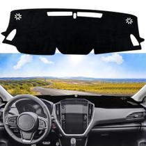 Tampa do painel XYHGM para Subaru Crosstrek 2024 2025 - preta