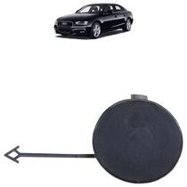 Tampa do Reboque Parachoque Dianteiro A4 2013 2014 2015 Preto Liso