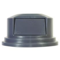 Tampa do recipiente de resíduos Rubbermaid Round Brute 208L Cinza Tampa do recipiente de resíduos Rubbermaid Round Brute 208L Cinza