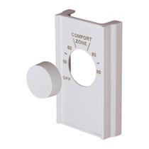 Tampa do termostato HDSupply White Double Pole Line Volt D22